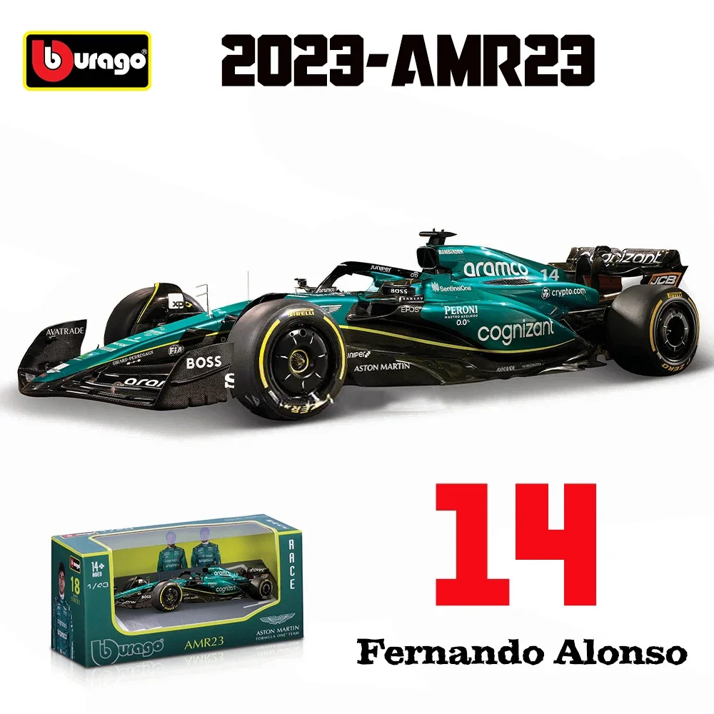 2023 Aston Martin AMR23 F1 Diecast Model 1:43 2 2023 Aston Martin AMR23 F1 Diecast Model 1:43 - Image 2