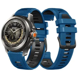 Two-Tone Silicone Strap for Xiaomi Watch S4 23 S02ed9fb6e22149b4a405ecebdb1a0c3fF