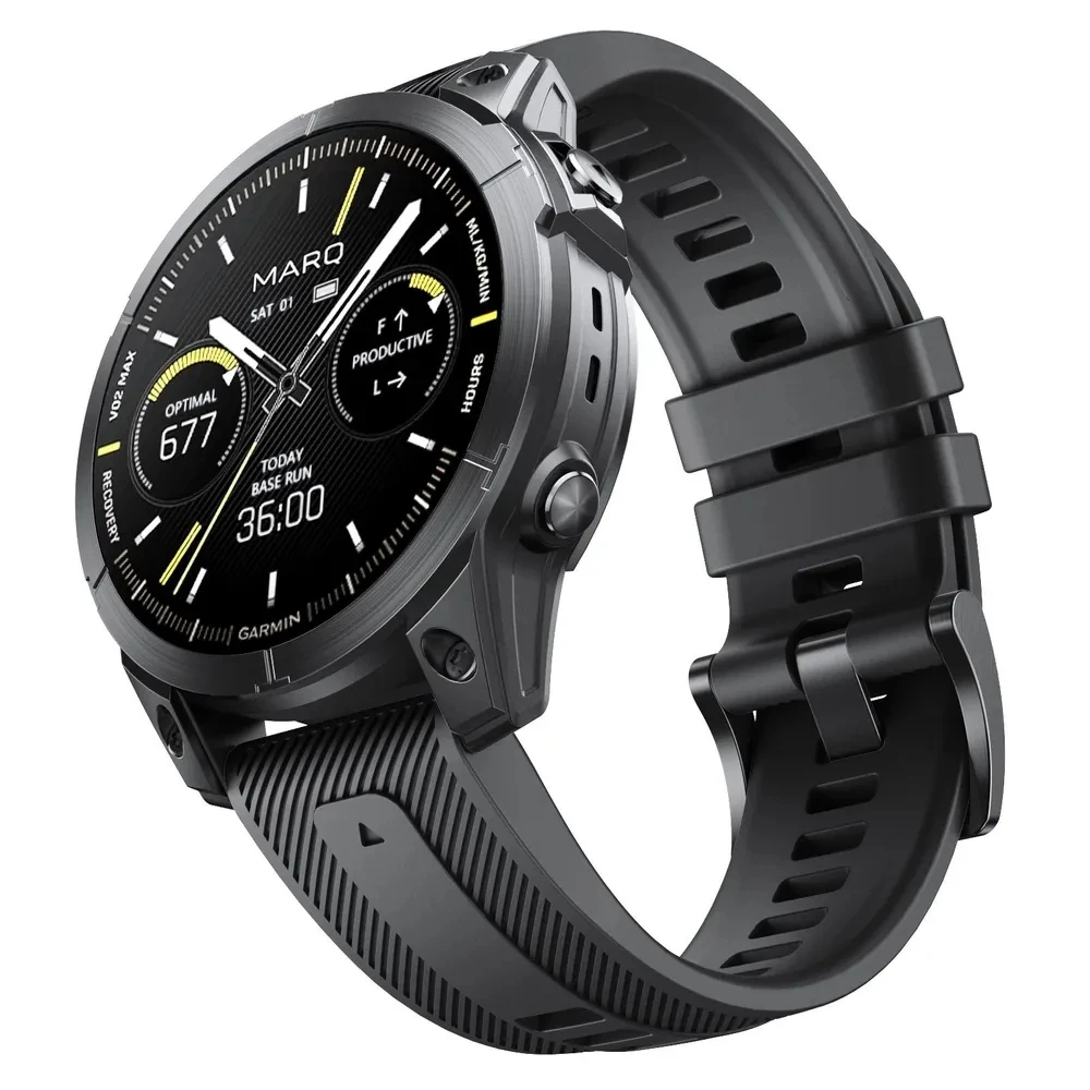 QuickFit 22mm Silicone Strap for Garmin Watches 3 QuickFit 22mm Silicone Strap for Garmin Watches - Image 3