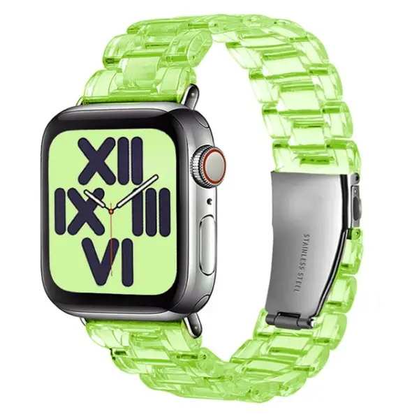 Transparent Resin Strap for Apple Watch 38-49mm - Image 7