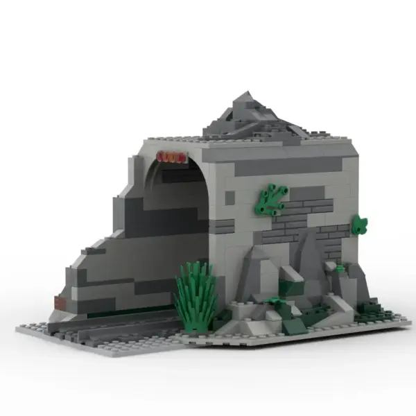 Creative Train Tunnel Building Blocks Set - Image 3