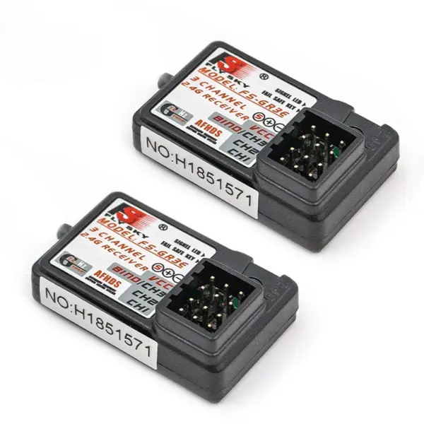 Flysky FS-GR3E AFHDS 2.4G 3CH RC Receiver for GT3B GT2 - Image 8