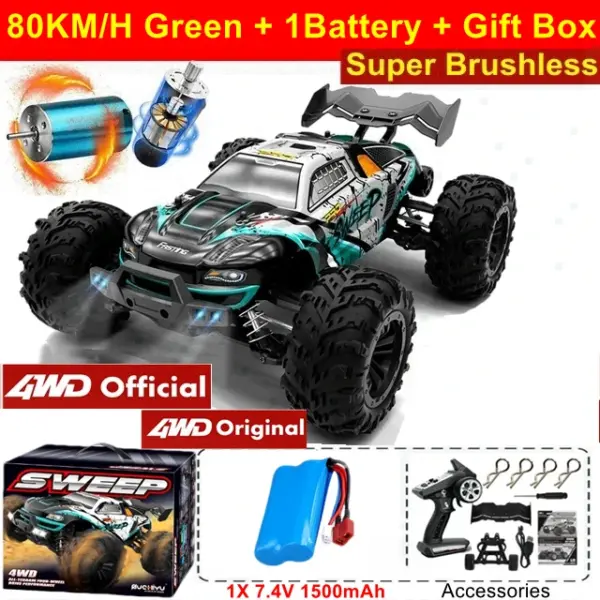 4WD High-Speed Off-Road RC Car 80KM/H - Image 20