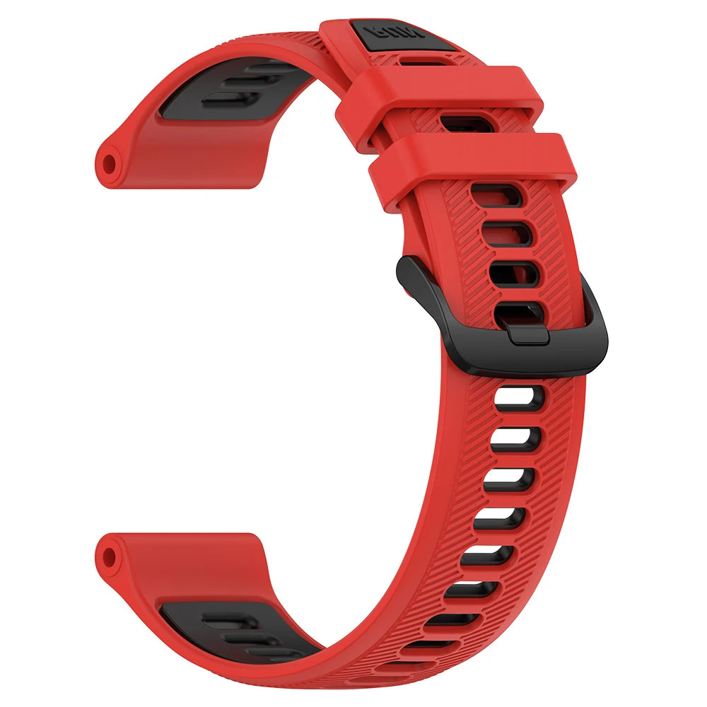 Two-tone Silicone Watch Band for Garmin 22mm 14 Two-tone Silicone Watch Band for Garmin 22mm - Image 14
