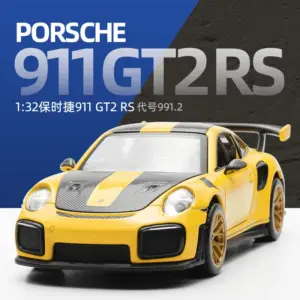 1:32 Diecast Alloy 911 GT2 RS Car Model