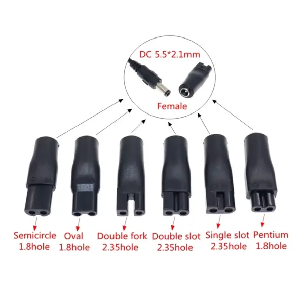 USB Power Cable with 6 Adapter Tips - Image 3