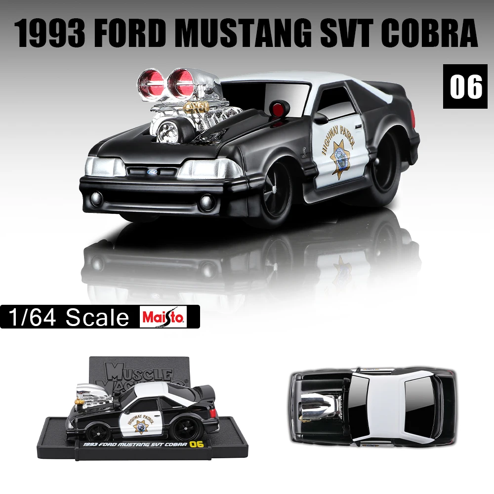 Maisto 1:64 Ford Mustang RTR-X Diecast Model 36 Maisto 1:64 Ford Mustang RTR-X Diecast Model - Image 36