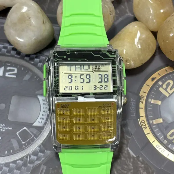 Multi-Function Digital Calculator Watch Luminous - Image 5