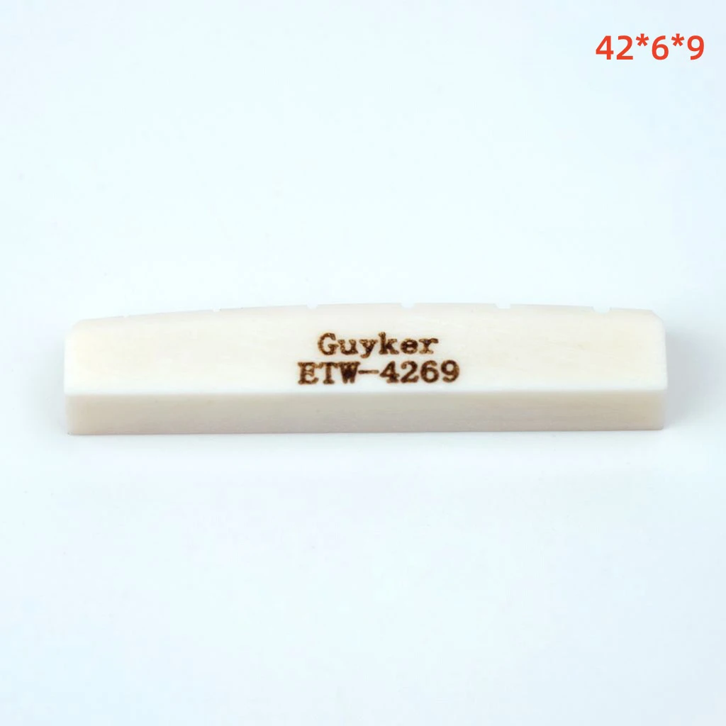 Guyker Bone Nut for LP/ST Electric Guitar 12 Guyker Bone Nut for LP/ST Electric Guitar - Image 12