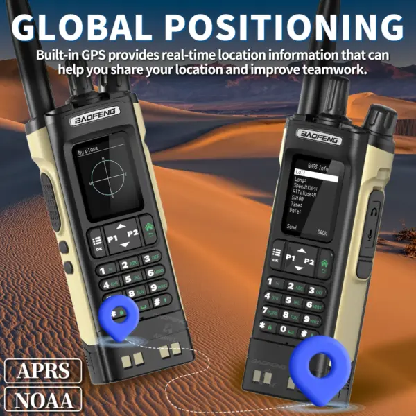 BAOFENG DM-32 DMR Walkie Talkie with GPS - Image 4