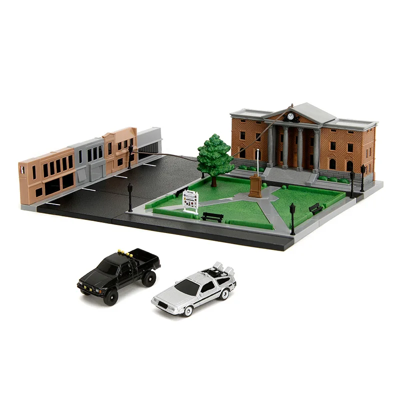 Back to the Future DeLorean Scene Model Set 2 Back to the Future DeLorean Scene Model Set - Image 2