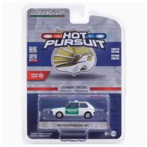 Vintage Greenlight 1:64 1974 Golf Mk1 Police Model 3 S04f5b5dfba244c1f90611cda5b64e269R