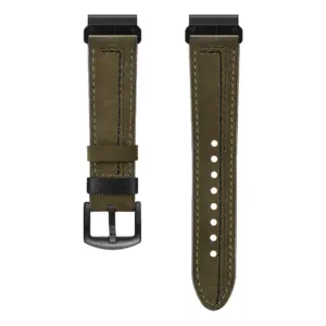 Leather QuickFit Watch Band for Garmin Fenix 12 S04ffb1823bb8473f8e5e257317c2d70bp