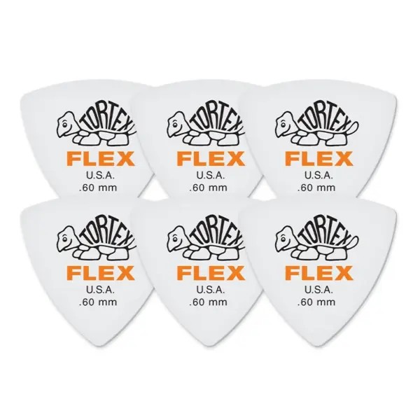 Dunlop 456R FLEX Tortex Jazz Picks Set - Image 9