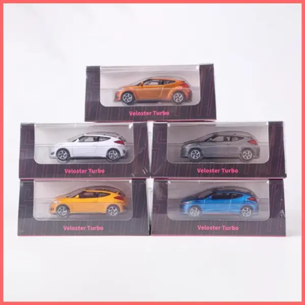 Welly Shadow 1:64 Veloster Turbo Diecast Model - Image 6