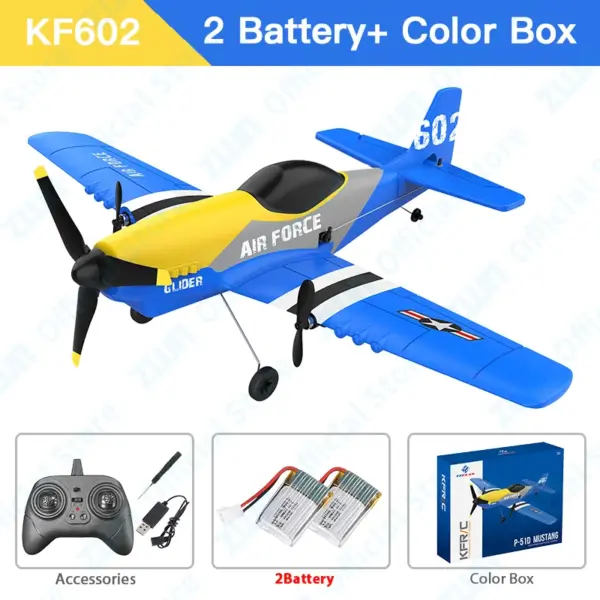 RC Model Airplane KF602 with 150m Control - Image 7