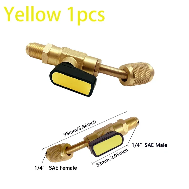 Refrigerant Ball Valve Adapter 1/4 inches SAE 15 Refrigerant Ball Valve Adapter 1/4 inches SAE - Image 15