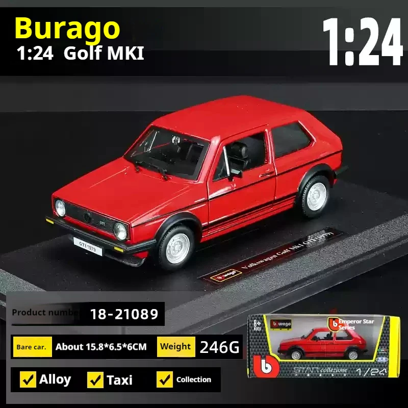 Bburago 1:24 Golf MK1 GTI Alloy Model 7 Bburago 1:24 Golf MK1 GTI Alloy Model - Image 7