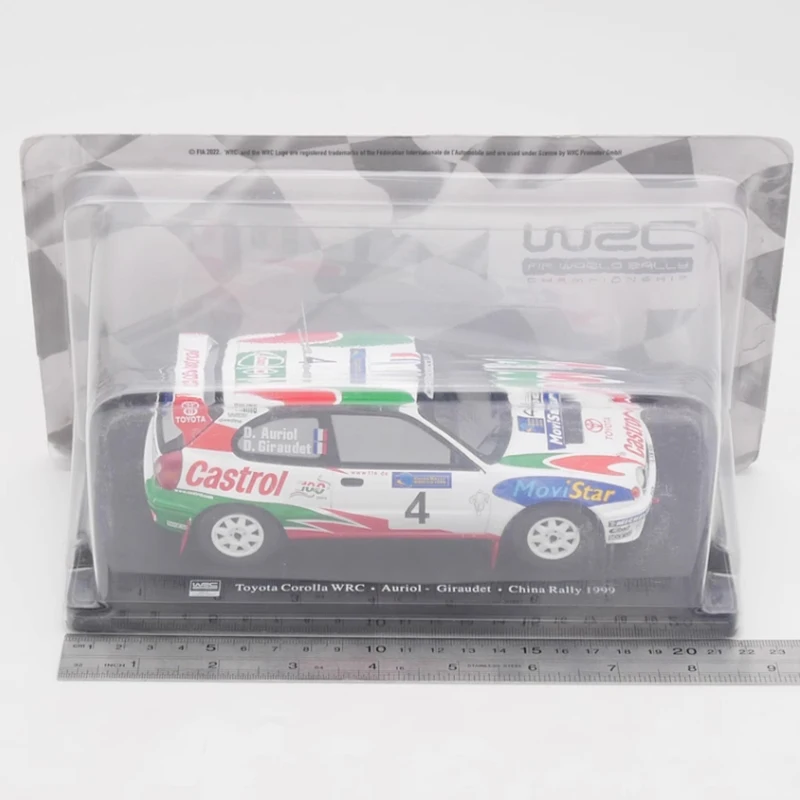 Diecast 1:24 Corolla WRC 1999 Model Car 6 Diecast 1:24 Corolla WRC 1999 Model Car - Image 6