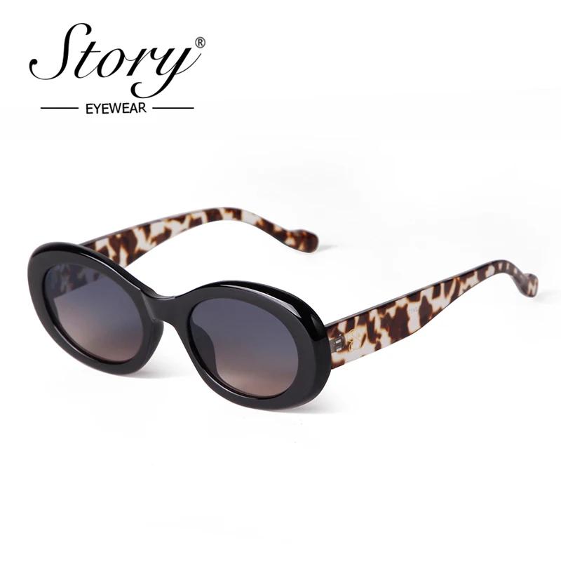 Vintage Tortoiseshell Oval Sunglasses S24111 3 Vintage Tortoiseshell Oval Sunglasses S24111 - Image 3