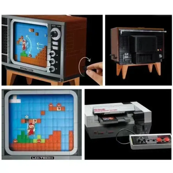 Super NES TV Game Console Building Blocks Set - Image 4