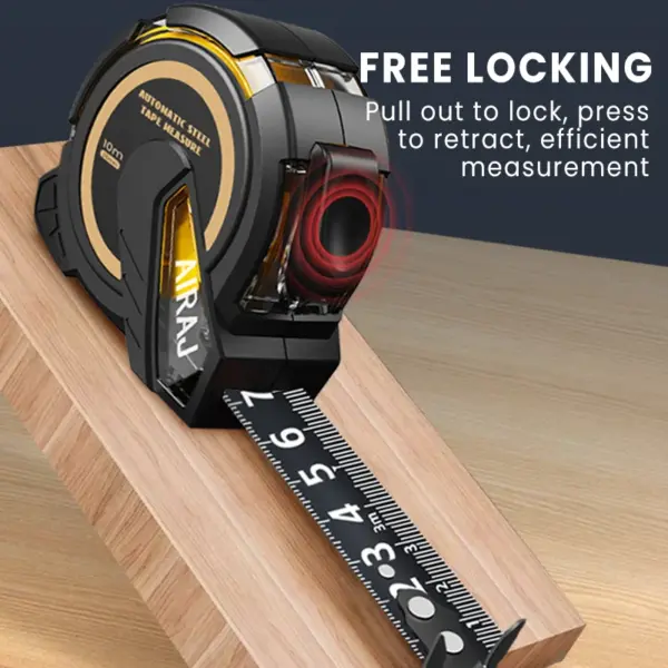 Metric Self-Locking Tape Measure 3M to 10M - Image 2