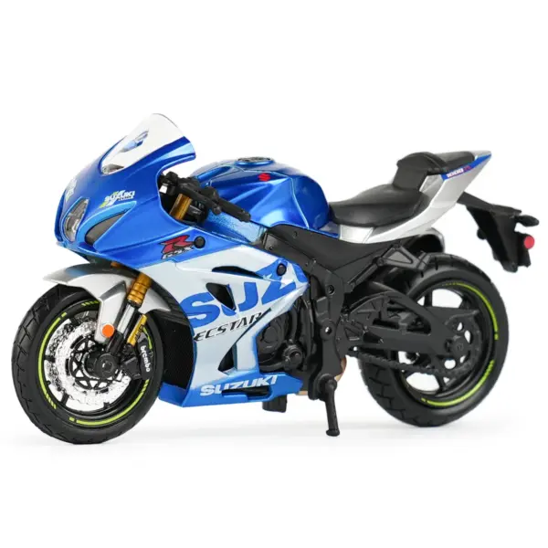 Bburago 1:18 Yamaha Fjr 1300 As Diecast Motorcycle Model - Image 7