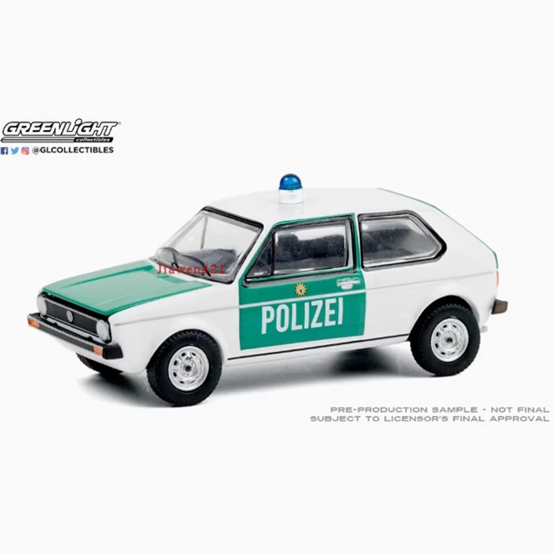 1974 VW Golf Mk1 Police Diecast Model 1:64 3 1974 VW Golf Mk1 Police Diecast Model 1:64 - Image 3