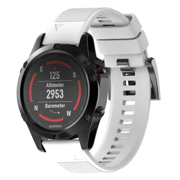 Silicone Watch Strap for Garmin Fenix Series - Image 16