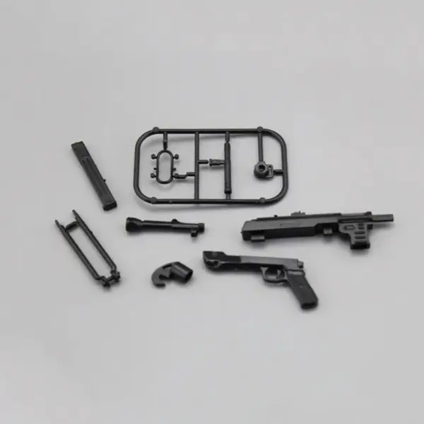 White Display Rack with Hooks and Supports - Image 6