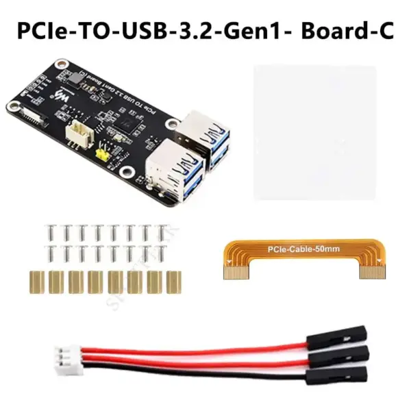 Raspberry Pi 5 PCIe to USB 3.2 Hub - Image 7