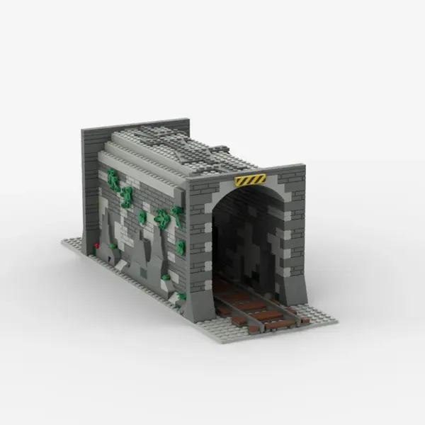 Creative Train Tunnel Building Blocks Set - Image 4