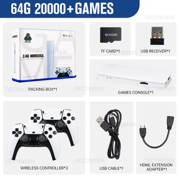 M15 4K Mini Game Console with Dual Controllers - Image 8