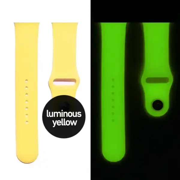 Luminous Silicone Strap for Apple Watch Ultra 2 - Image 11