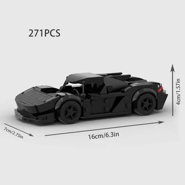 Stylized Building Block Toy Car - Image 21