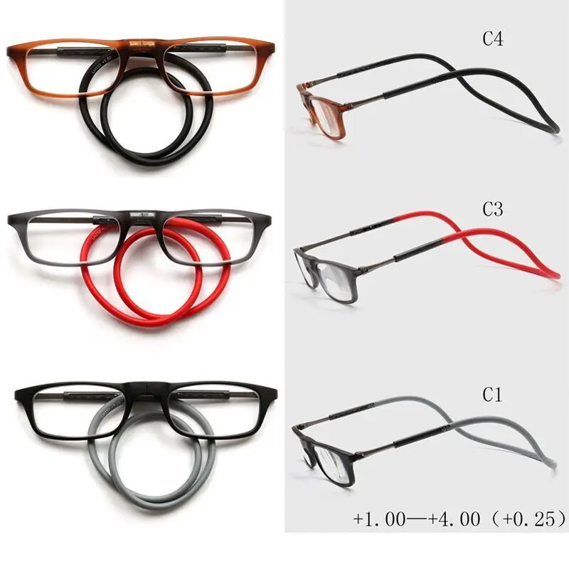 Folding Presbyopia Glasses with Magnetic Closure 2 Folding Presbyopia Glasses with Magnetic Closure - Image 2