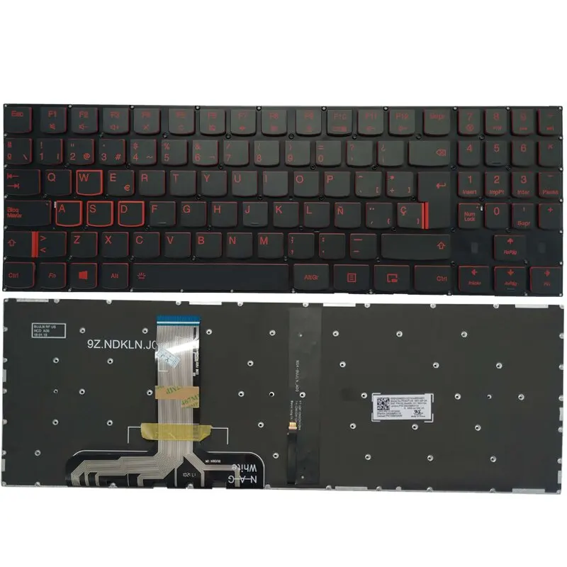 Spanish Backlit Keyboard for Lenovo Legion Series 10 Spanish Backlit Keyboard for Lenovo Legion Series - Image 10