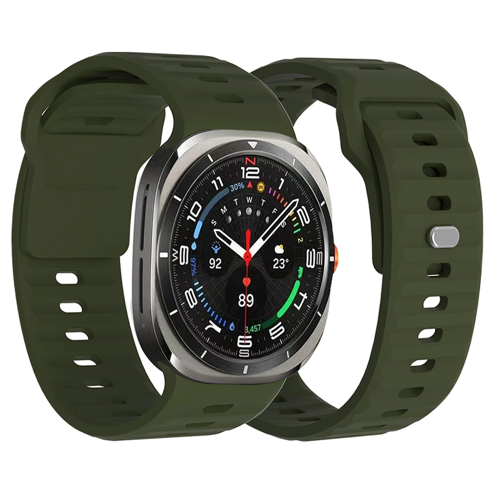 Soft Silicone Strap for Samsung Galaxy Watch Ultra 9 Soft Silicone Strap for Samsung Galaxy Watch Ultra - Image 9