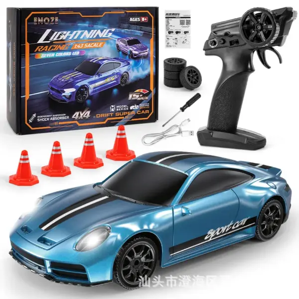 Hellcat 1:43 RC Drift Car with Remote - Image 10