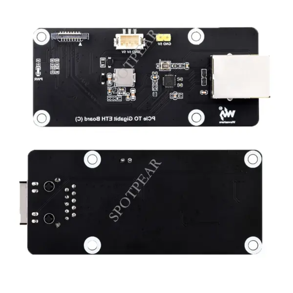 Raspberry Pi 5 PCIe to Gigabit Ethernet Board - Image 3