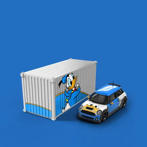 TIME MICRO 1:64 Duck/Eyes Diecast Car Model - Image 7