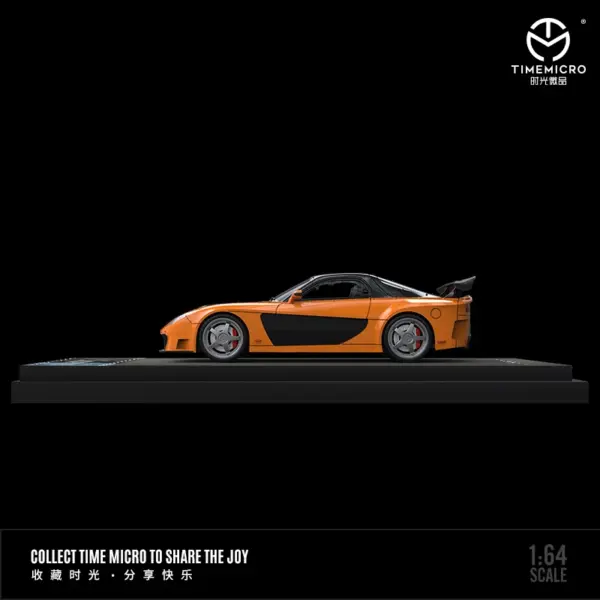 Time Micro RX-7 Fast and Furious Diecast Model - Image 4