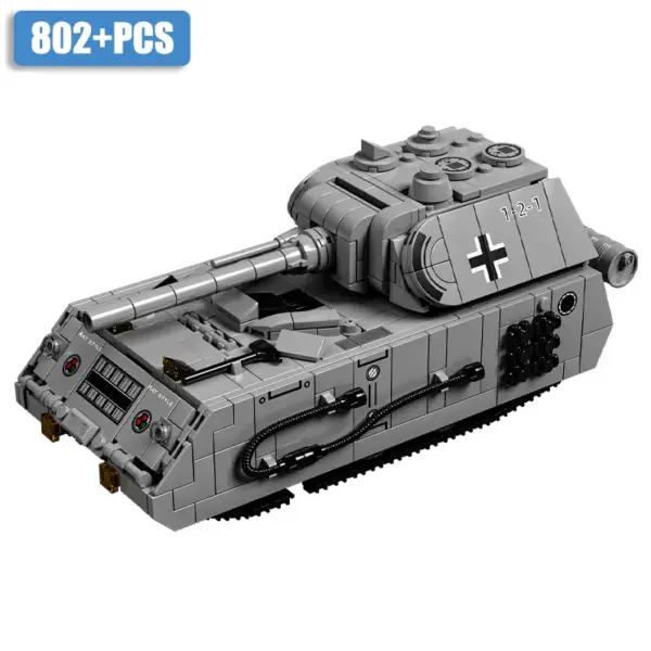 World War 2 Maus Tank Building Blocks Set - Image 7
