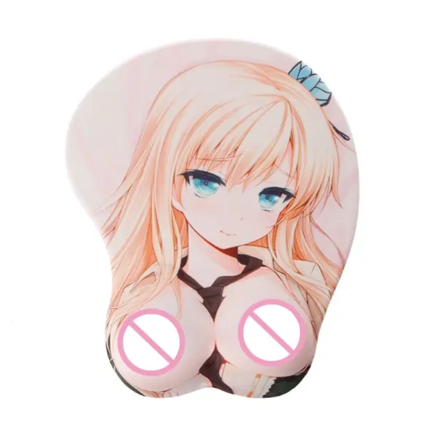 3D Silicone Anime Mouse Pad with Wrist Support - Image 17