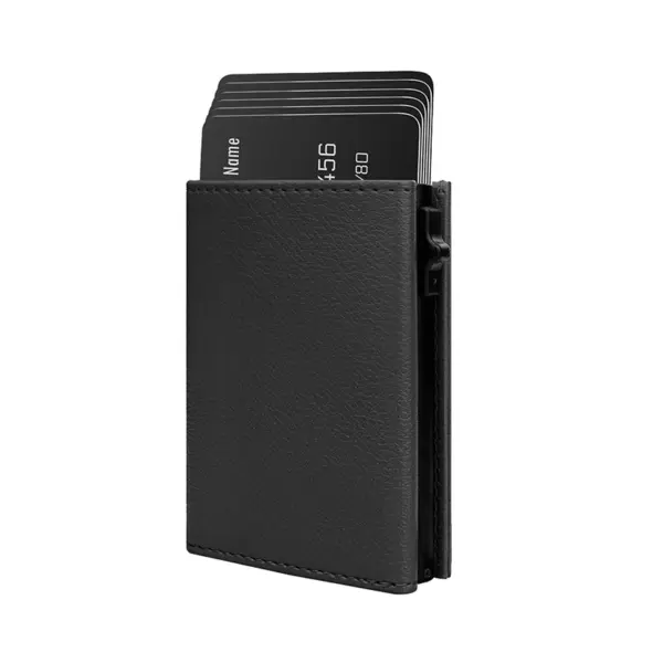 RFID Blocking Magnetic Pop Up Card Wallet - Image 7