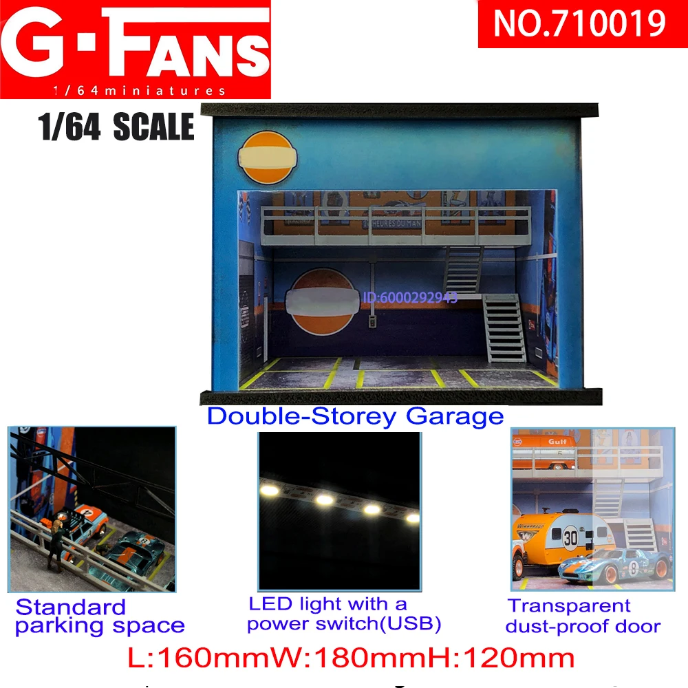 1/64 Scale Car Garage Diorama Model 22 1/64 Scale Car Garage Diorama Model - Image 22