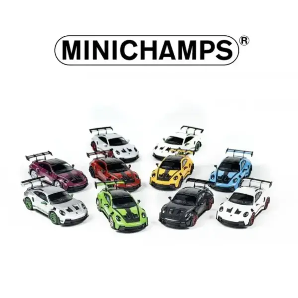 Minichamps 1:64 Porsche 911(992) GT3 RS Diecast Model - Image 18