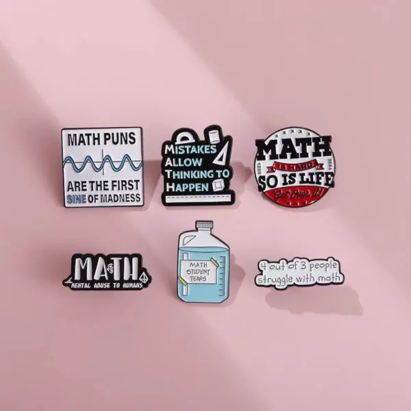 Mathematical Formula Lapel Pin for Students - Image 6