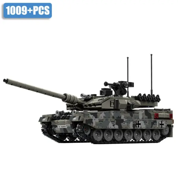 Military WW2 Leopard 2A7 Tank Building Blocks Set - Image 10