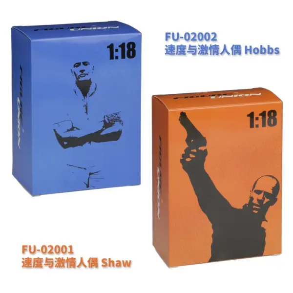 1/18 Scale Action Figures Hobbs & Shaw Set - Image 5